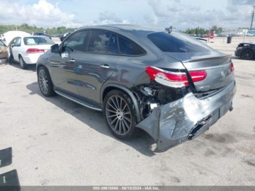 Mercedes GLE V167 2019 Mercedes-Benz GLE 2019r, AMG 43 Coupe, 4x4 3.0 Benzyna 385KM, zdjęcie 2