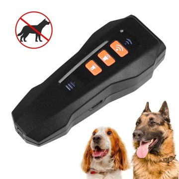Ультразвуковой дрессировщик собак со светодиодным фонариком Bark Control 7U