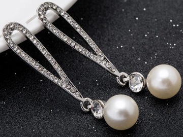 Набор украшений Sopelki el. Рекламный праздничный подарок с кристаллами SWAROVSKI