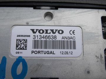 ANTÉNA STŘEŠNÍ PLOUTEV 31346638 VOLVO V40 II 705-16