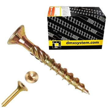 WKRĘTY CIESIELSKIE DO DREWNA 4x30 STOŻKOWE TORX 200szt CS 04030 DOMAX