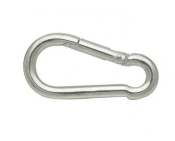 10mm KARABIŃCZYK 10x100 KARABINEK KWASOODPORNY inox nierdzewny A4