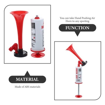 Ручной звуковой сигнал Cheer Air Horn Вентиляторы Рожок Труба Рука
