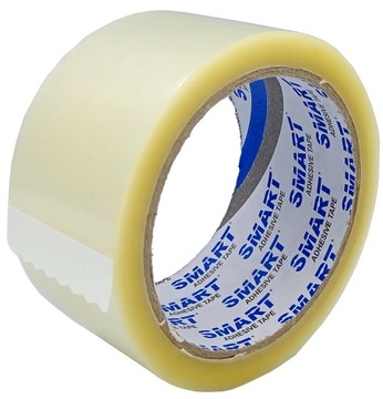 Taśma Pakowa Kauczuk Smart Przeźroczysta 48x60