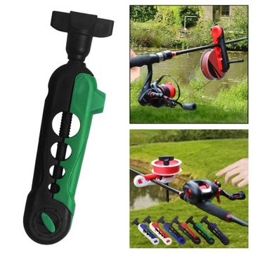 Намотчик рыболовной катушки Маленький рыболовный инструмент Простая установка Съемный E