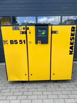 KOMPRESOR ŚRUBOWY KAESER BS 51 30kw 8bar 5.2m3/mi ATLAS COPCO