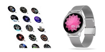 Женские SMARTWATCH G. Rossi SW015-3 Серебристые