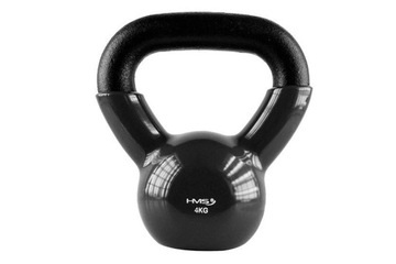 HANTLA KETTLEBELL ŻELIWNA WINYLOWA KNVBL 4KG /HMS
