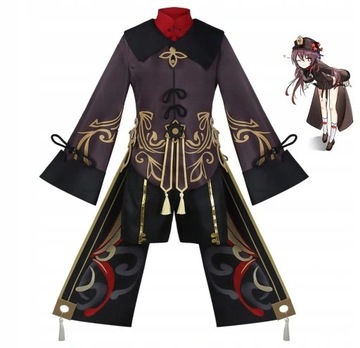 Cosplay Hu Tao Genshin Impact kostium na Halloween