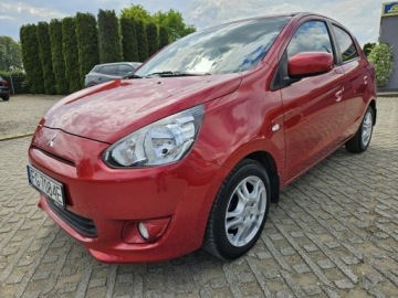 Mitsubishi Space Star Hatchback 5d 1.2 80KM 2014 Mitsubishi Space Star 1,2 benzyna 80KM salon PL