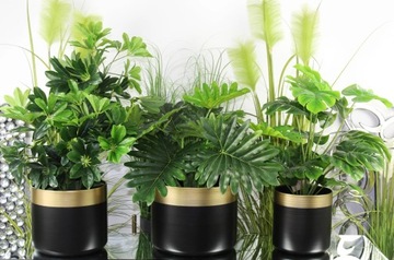 Крышка для цветочного горшка из зеленого золота Ø14,5 DEcodomi