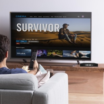 SMART TV BOX 4K WIFI BT ANDROID 13 PRZYSTAWKA 2/16 HDR WSZYSTKIE APKI