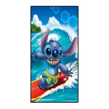 Śliczne Lilo Stitch; Stitch ręcznik kąpielowy dla dzieci Cartoon dzieci