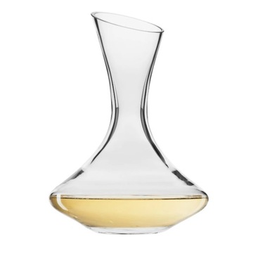 Ukośna mała karafka do wina Essence KROSNO 750 ml mały dekanter 0,75l