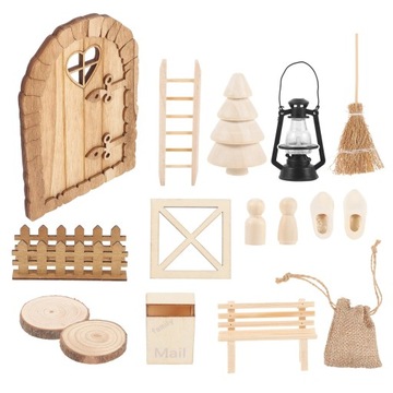 Home Decor Ozdoby Choinkowe Miniaturowe