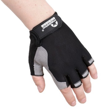 Rękawiczki rowerowe krótkie gel Majestic Sport M