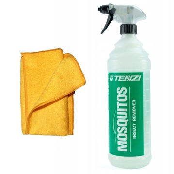 TENZI MOSQUITOS USUWANIE OWADÓW 1L SKUTECZNY + ŚCIERECZKA Z MIKROFIBRY