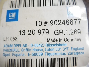SPONKY MASKA PŘEDNÍHO OPEL OMEGA A B 90246677