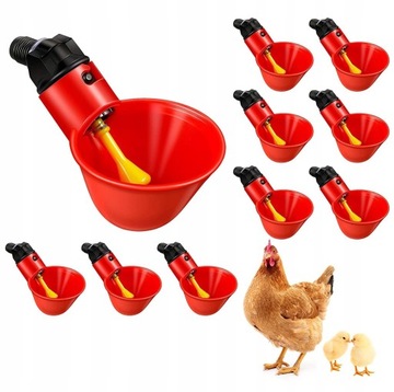 POIDŁO AUTOMATYCZNE 10SZT DO DROBIU KACZEK KURCZAK