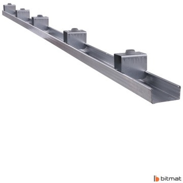 Металлическая акустическая подвеска с резиновой подкладкой для гипсокартонных профилей, комплект