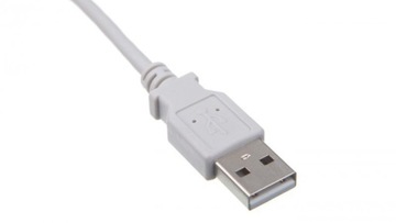 Высокоскоростной кабель USB 2.0, серый — 1,8 м.