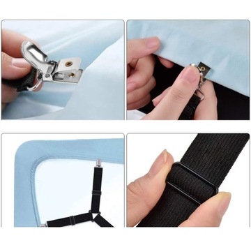 2 ЗАЖИМА, КРЕПЛЕНИЕ ЖГУТА, КРЕПЛЕНИЕ ГЛАЖЕННОЙ ПРОСТЫНИ, ОРГАНИЗАТОР КРОВАТИ