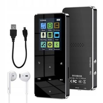 МУЗЫКАЛЬНЫЙ MP3-ПЛЕЕР BLUETOOTH С НАУШНИКАМИ