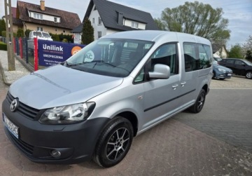 Volkswagen Caddy III Kombi Facelifting 1.2 TSI 104KM 2011 Volkswagen Caddy Swiezo sprowadzonyZarejestrowany Ubezpieczony. Maxi 7 oso, zdjęcie 1