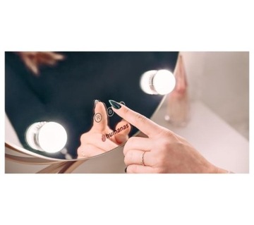 Зеркало для макияжа Humanas HS-HM03 со светодиодной подсветкой