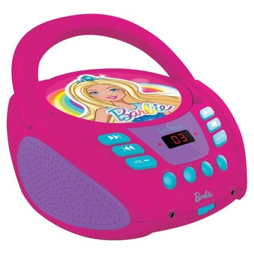 Przenośny odtwarzacz CD Barbie