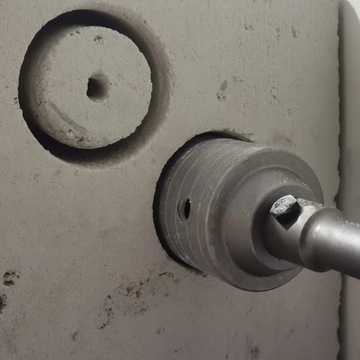 КОРОНОЧНАЯ ПИЛА SDS+ РЕЗКА ДЛЯ БЕТОННОЙ БАНКИ 80 мм