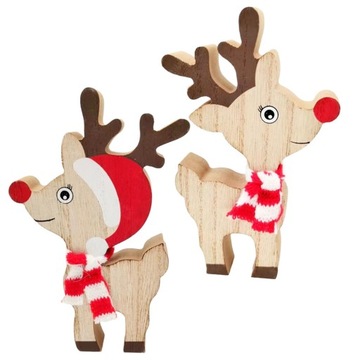 DEKORACJE STOŁU ŚWIĄTECZNEGO W JADALNI 2 SZT.