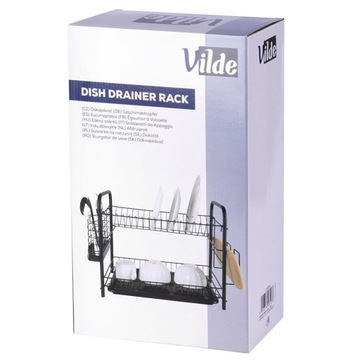 Поддон для сушки посуды, столовые приборы, двухъярусный, двухъярусный, напольный, подвесной