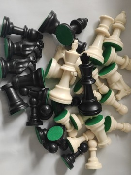 Фигуры Reess в королевском шахматном стиле диаметром 65 мм