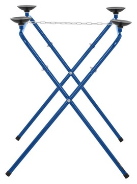 Выдвижная подставка для установки автомобильных стекол с 4 присосками до 150 кг.