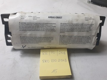 AUDI Q5 8R FL ULOŽENÍ AIRBAG SPOLUJEZDCE 8R0880204B