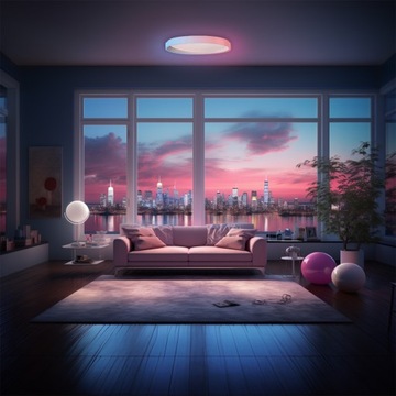 УМНЫЙ ПОТОЛОЧНЫЙ СВЕТИЛЬНИК AQARA T1M RGBIC ZIGBEE MATTER СВЕТОДИОДНОЕ ОСВЕЩЕНИЕ