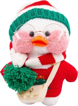 MASKOTKA KACZKA LALAFANFAN PLUSZOWA ZABAWKA ORYGINALNA 30CM LF029