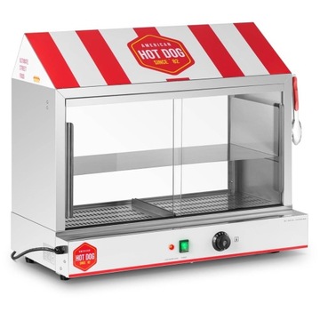 PODGRZEWACZ DO HOT DOGÓW - 300 PARÓWEK / 100 BUŁEK