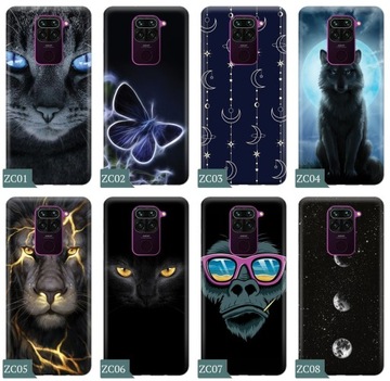 ЧЕХОЛ для Xiaomi REDMI ПРИМЕЧАНИЕ 9 + СТЕКЛЯННЫЙ КОРПУС