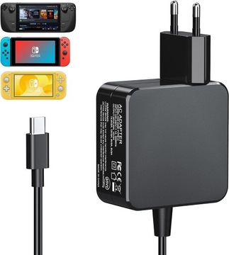 ЗАРЯДНОЕ УСТРОЙСТВО ПРИМЕНЯЕТСЯ К ПАРОВОЙ ПАНЕЛИ/SWITCH/LITE/OLED 1,8 МЕТРА