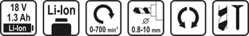 DRILL-DRIVE 18V LI-ION зарядное устройство Sthor