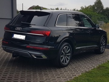 Audi Q7 II SUV Facelifting  3.0 45 TDI 231KM 2022 AUDI Q7 S-LINE QUATTRO 3,0 TDI SZKLANY DACH 4x4 KRAJOWY I-WŁAŚCICIEL CZARNY, zdjęcie 3