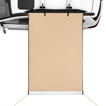 Автомобильный тент 4,6 x 6,6 дюйма, солнцезащитный козырек, боковой тент для автомобиля