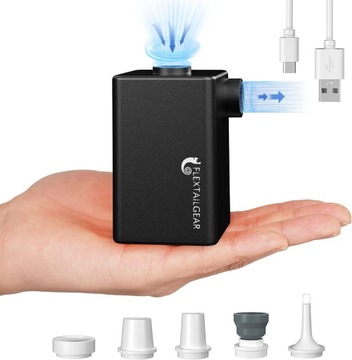 Przenośna pompka akumulatorowa FLEXTAILGEAR MAX 3600mAh czarna