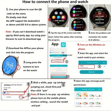 Улучшите свой день: умные часы HD с экраном 1,81 дюйма и множеством функций
