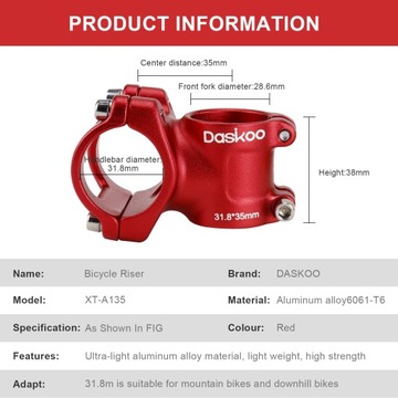 КРОНШТЕЙН MTB ВЕЛОСИПЕДА для руля