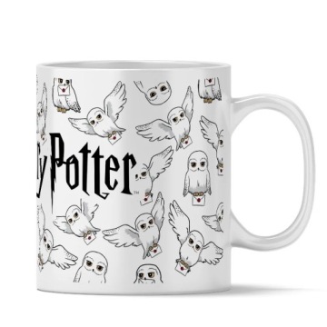Кружка Harry Potter Hedwig с ручкой 330 мл