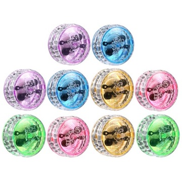 10 szt. LED Yo-yo Toy zapala się Yo-yo Responsive