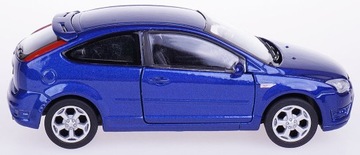 МОДЕЛЬ FORD FOCUS ST BLUE METAL WELLY 1:34/39